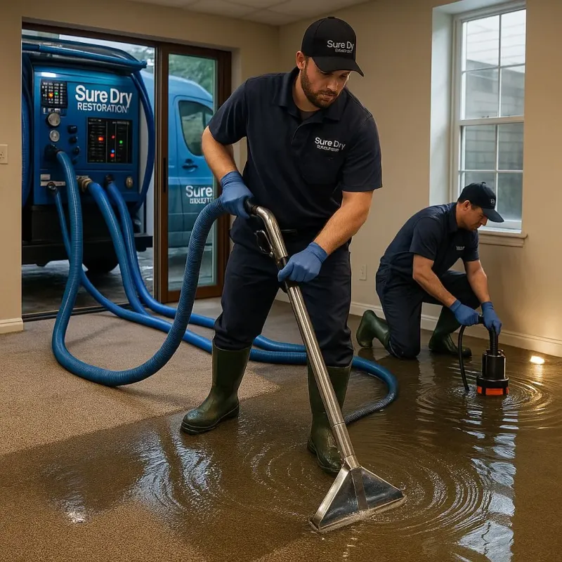 Water Extraction and Removal process in Keweenaw County, MI